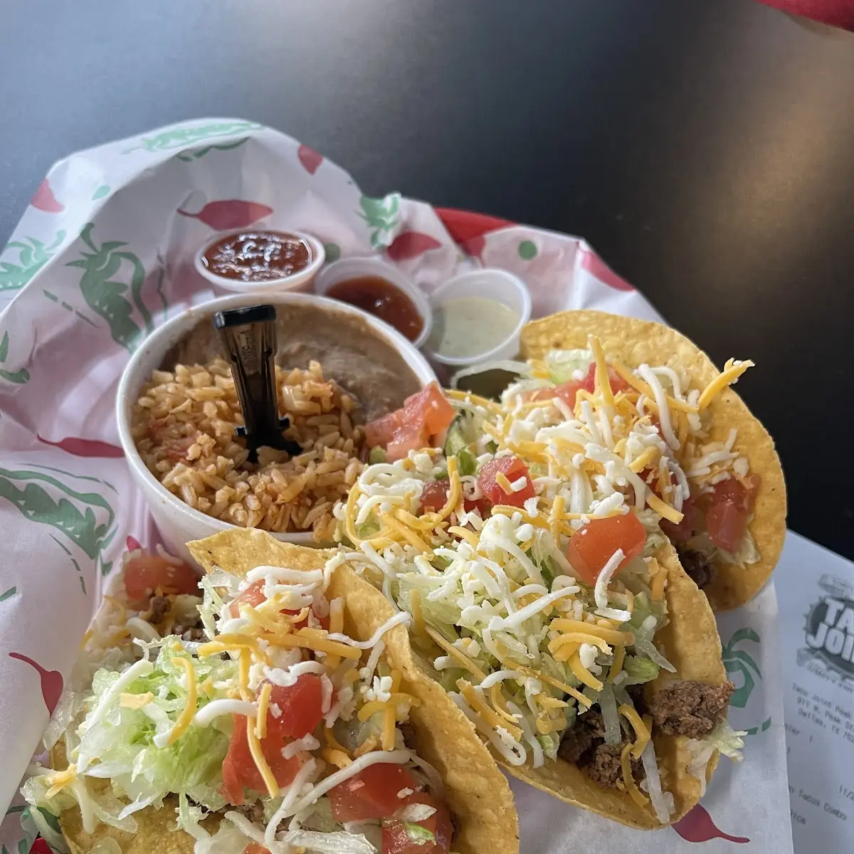 Taco Plate Ground Sirloin Steak