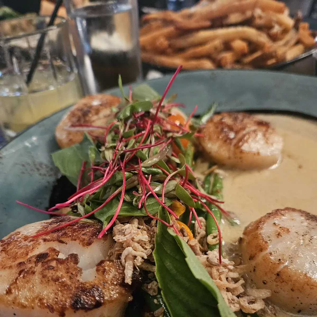 Pan Seared Scallops