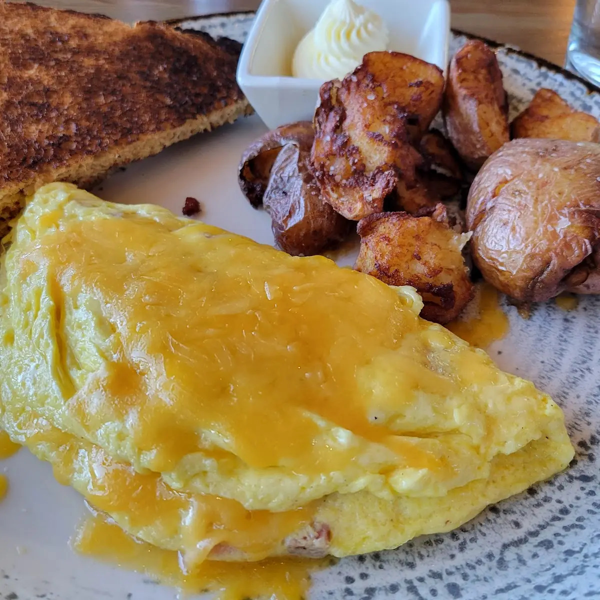 Smoked Ham and Cheese Omelet