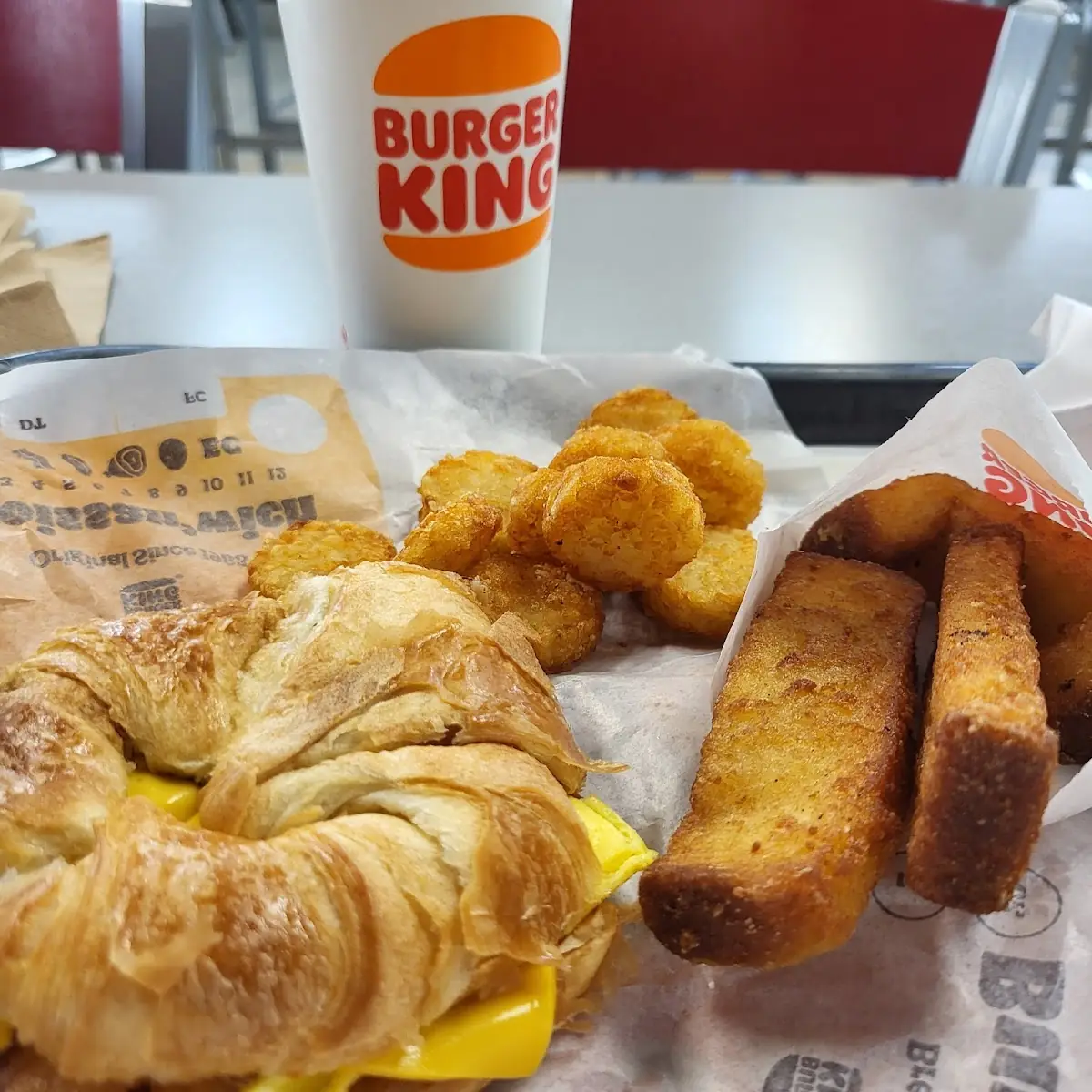 Bacon Egg and Cheese Croissant