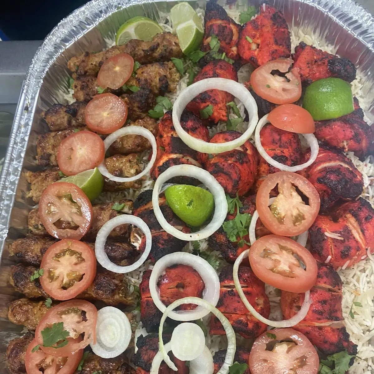 Tikka Kabab Rice Large Tray