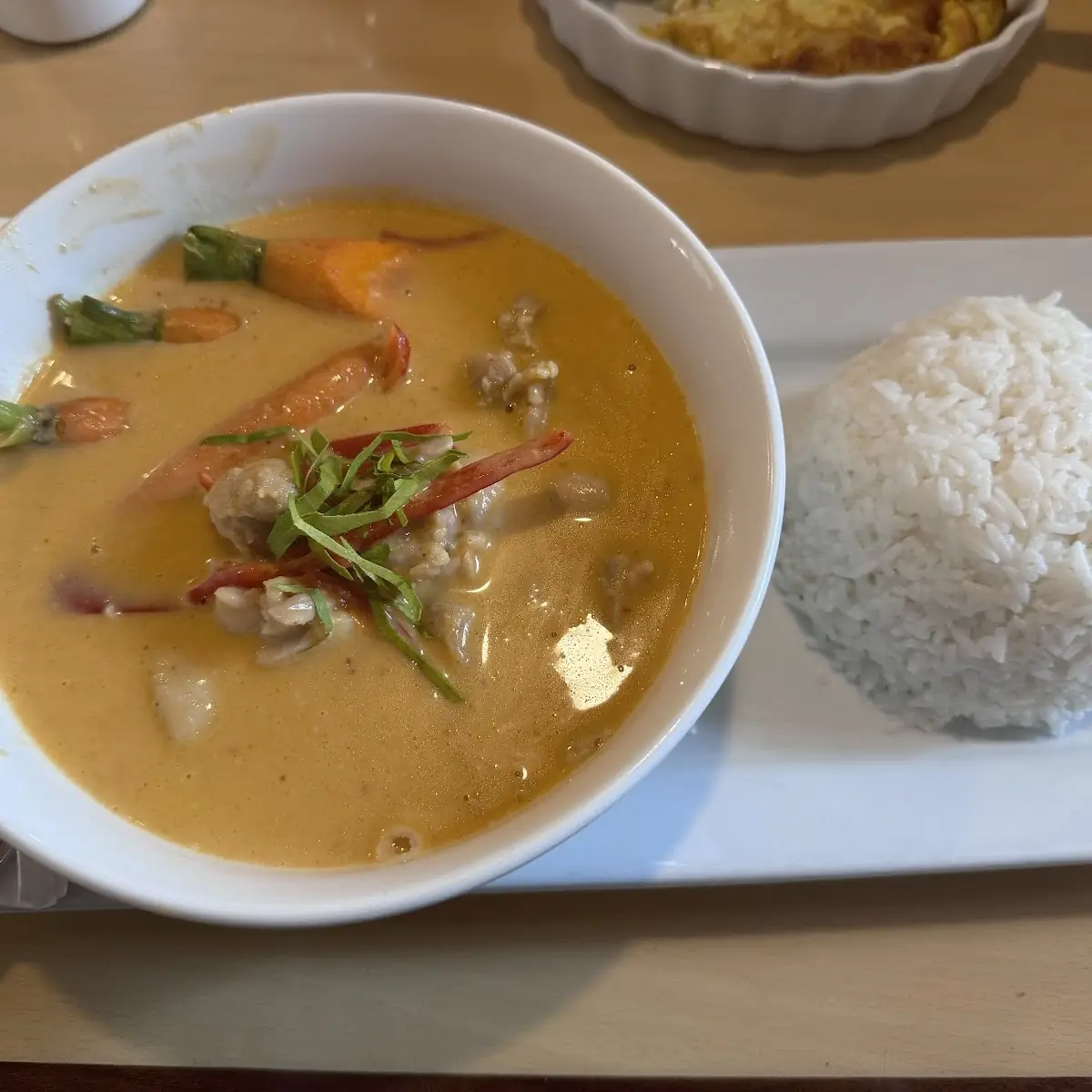 Thai Panang Curry with Chicken