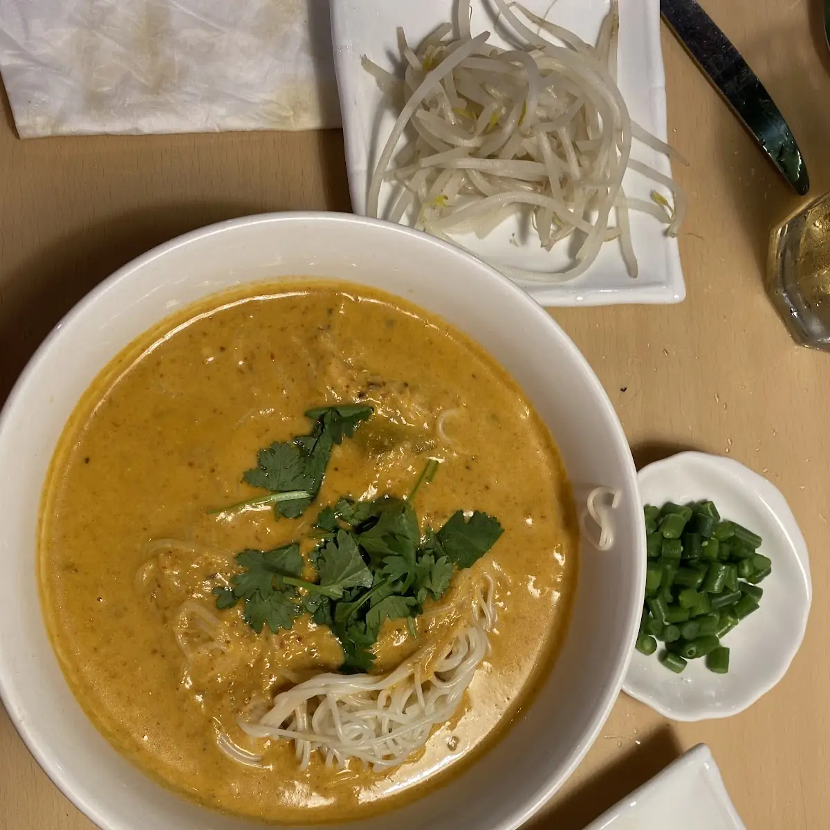 Thin Noodles with Fish Curry