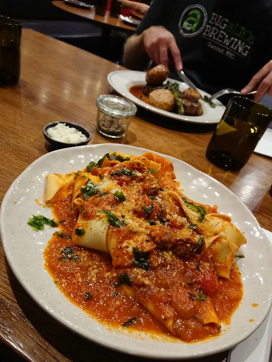 Braised Beef Tortellini, The Courthouse Restaurant