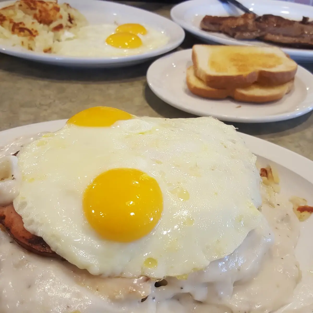 Bongloss Pork Chop & Eggs