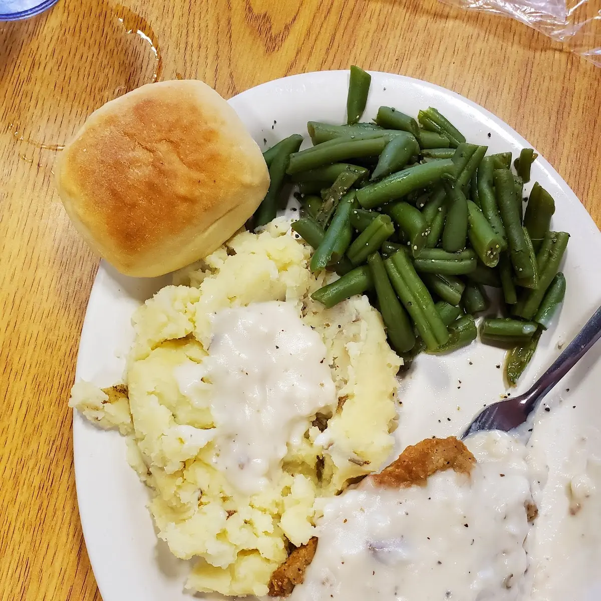Kid's Chopped Steak with Gravy & Potato