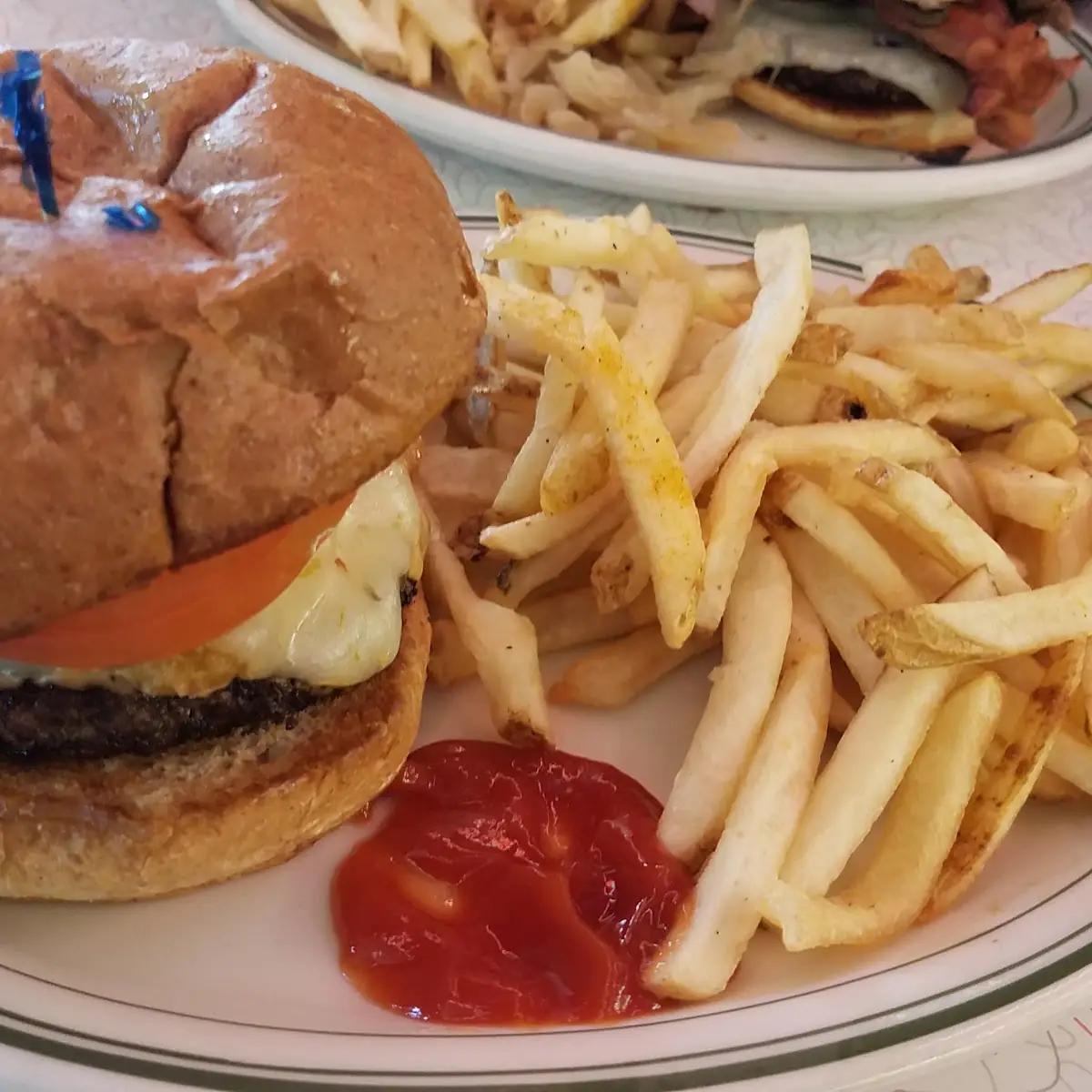 Diner Double Cheeseburger