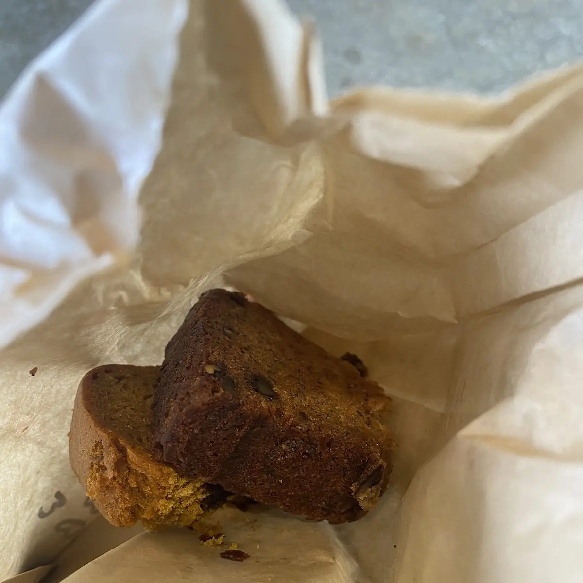 Banana Bread and Chocolate Pumpkin