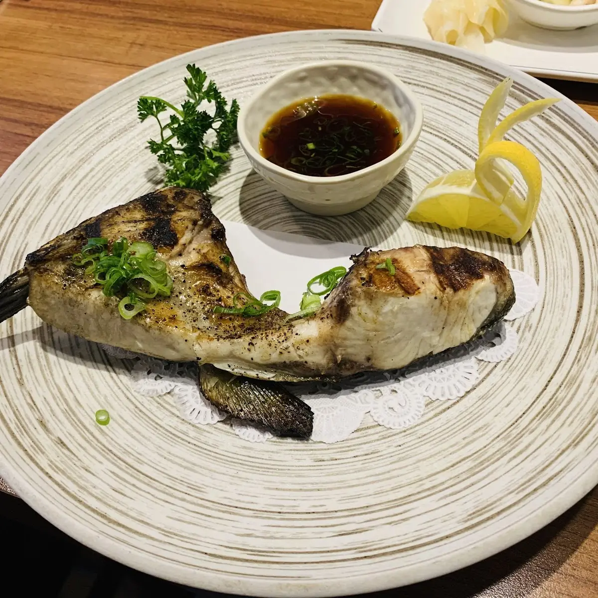 Grilled Yellowtail Hamachi Kama
