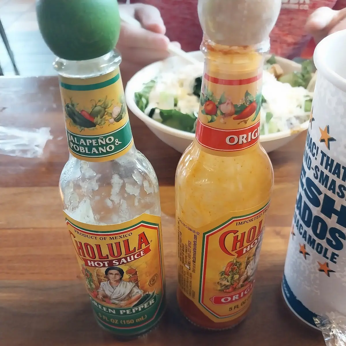 Cholula Hot & Sweet Chicken Burrito or Bowl Drink