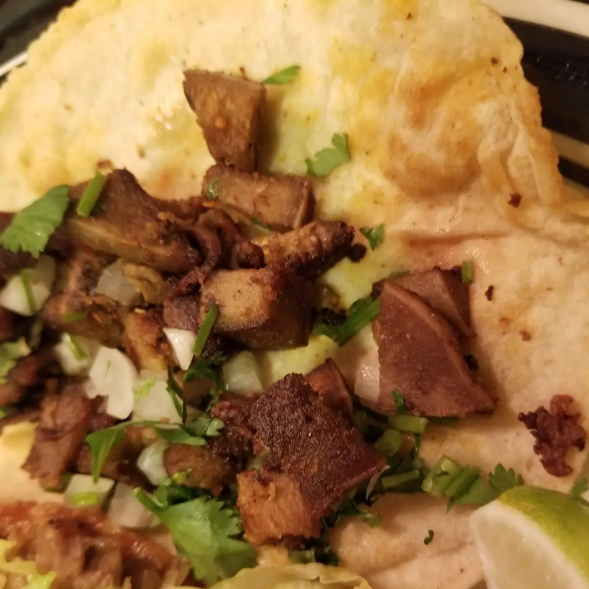 Lengua Taco Extra Crispy Taco