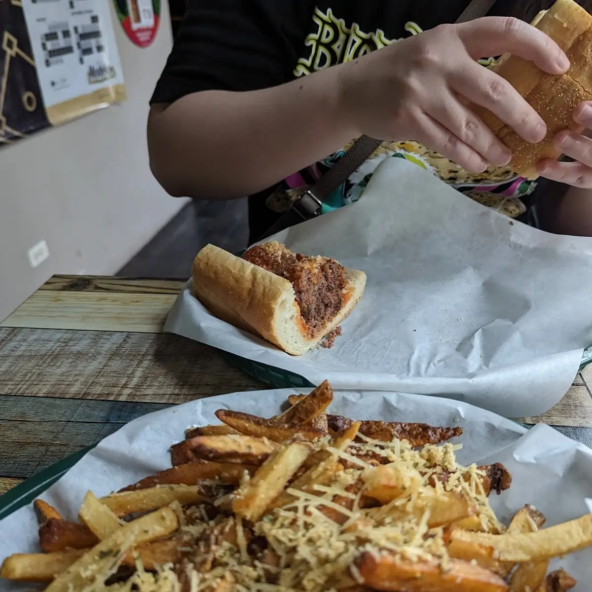 Turtles Garlic Parm Fries