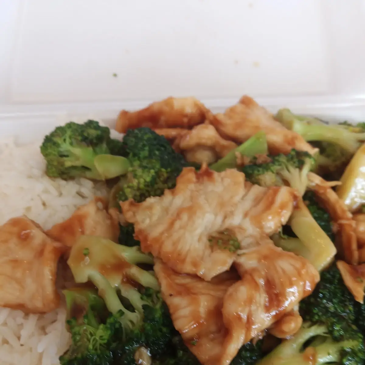 Steamed Chicken w Broccoli