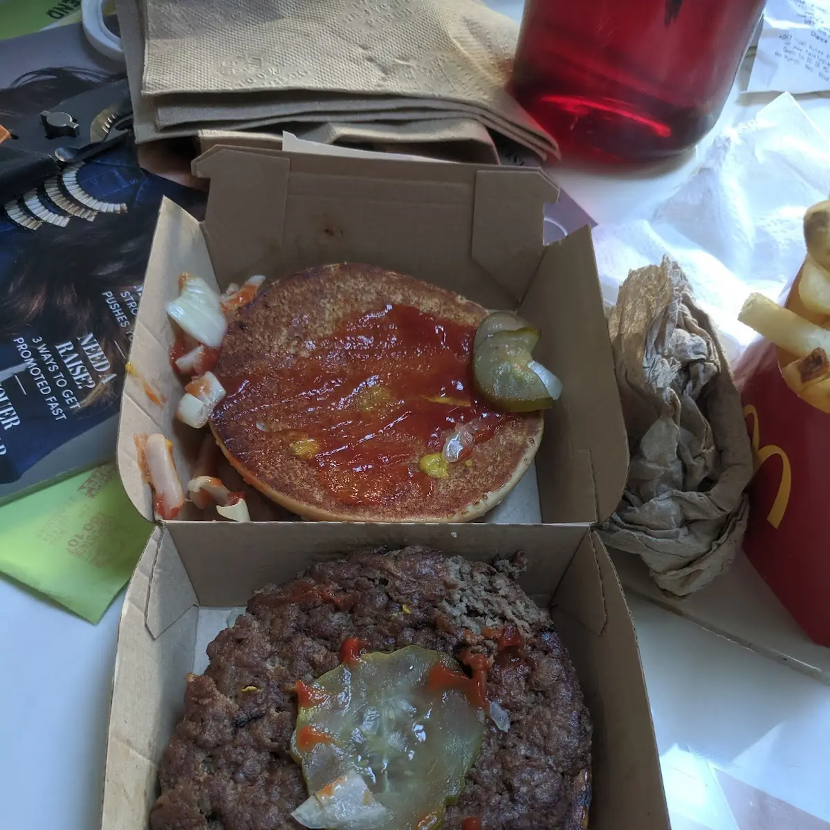 Double Quarter Pounder Deluxe Fail