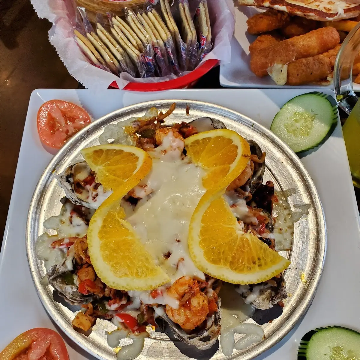 Oysters Rockefeller