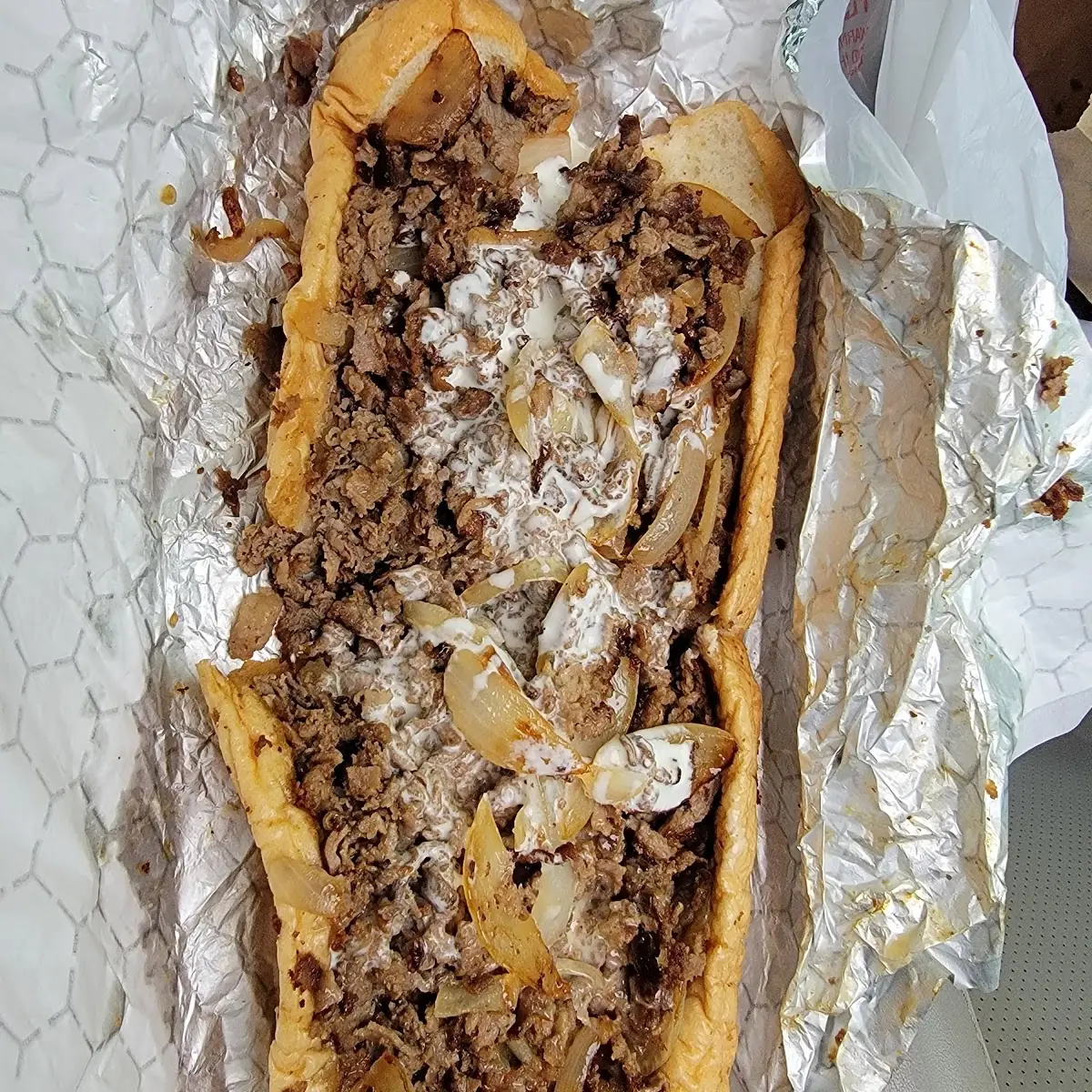 Philly Cheese Steak Sandwich