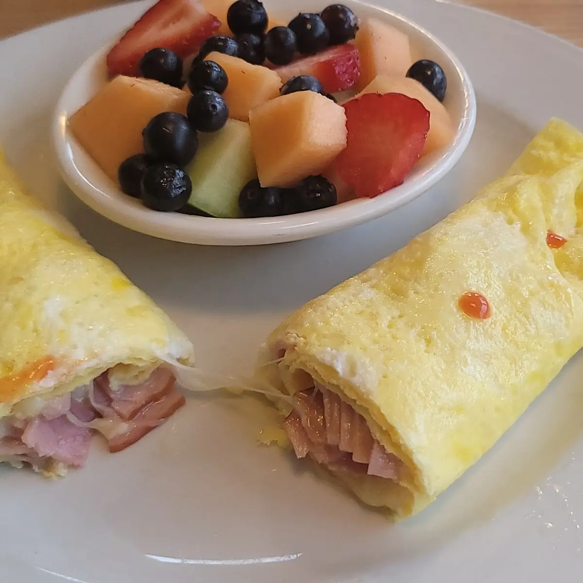 Ham and Cheese Omelette