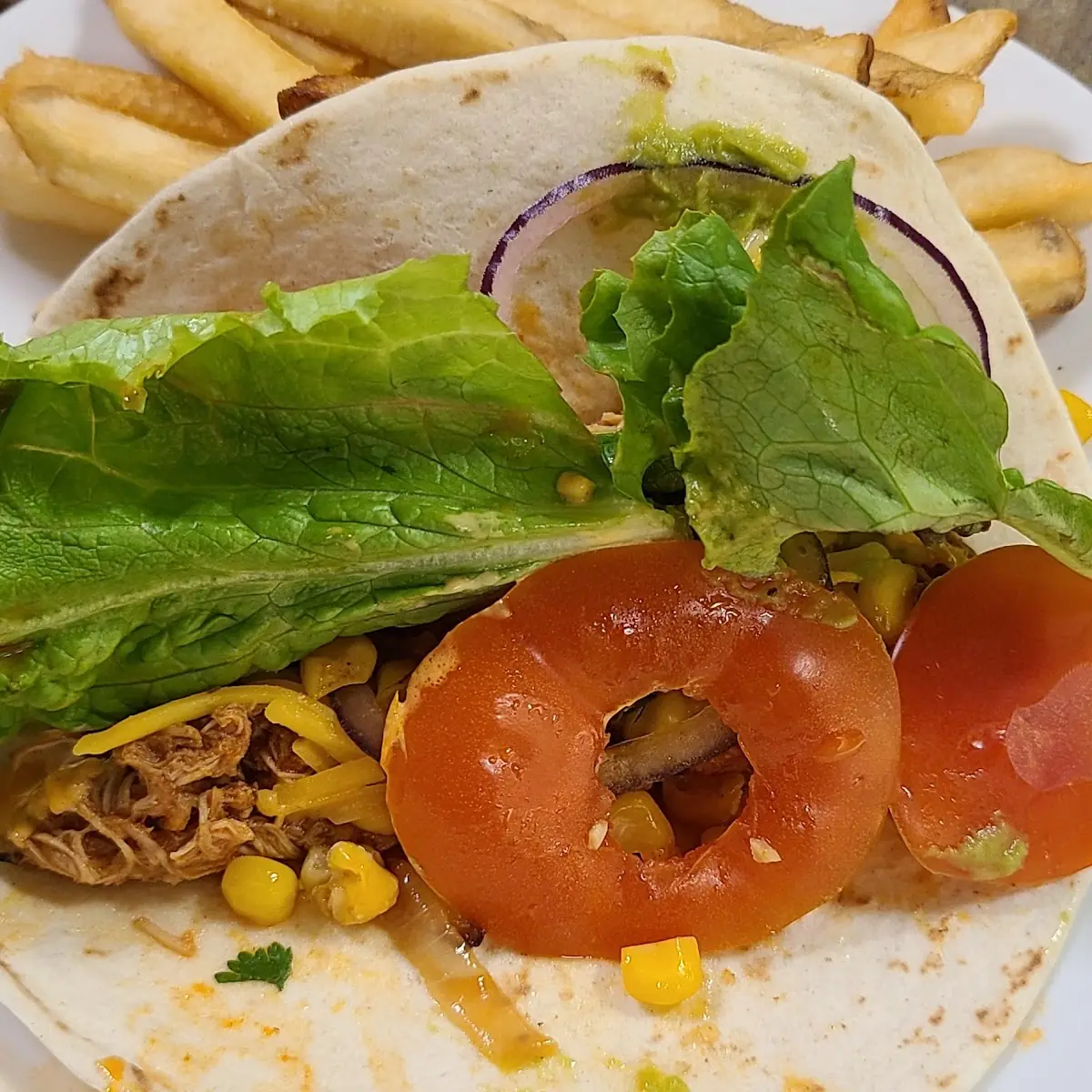 BBQ Shredded Chicken on Flatbread