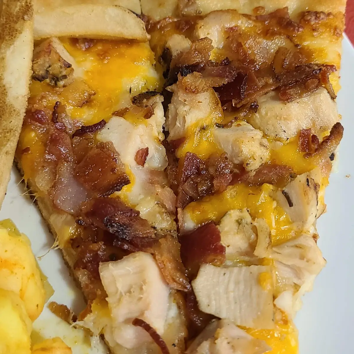 Chicken Bacon Ranch Pizza