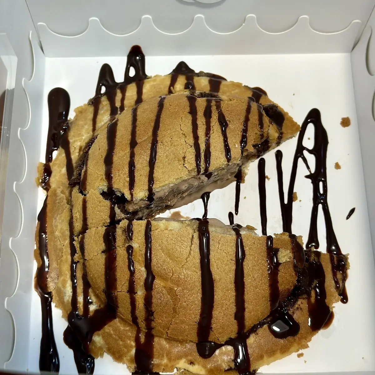 Double Chocolate Ice Cream Bun