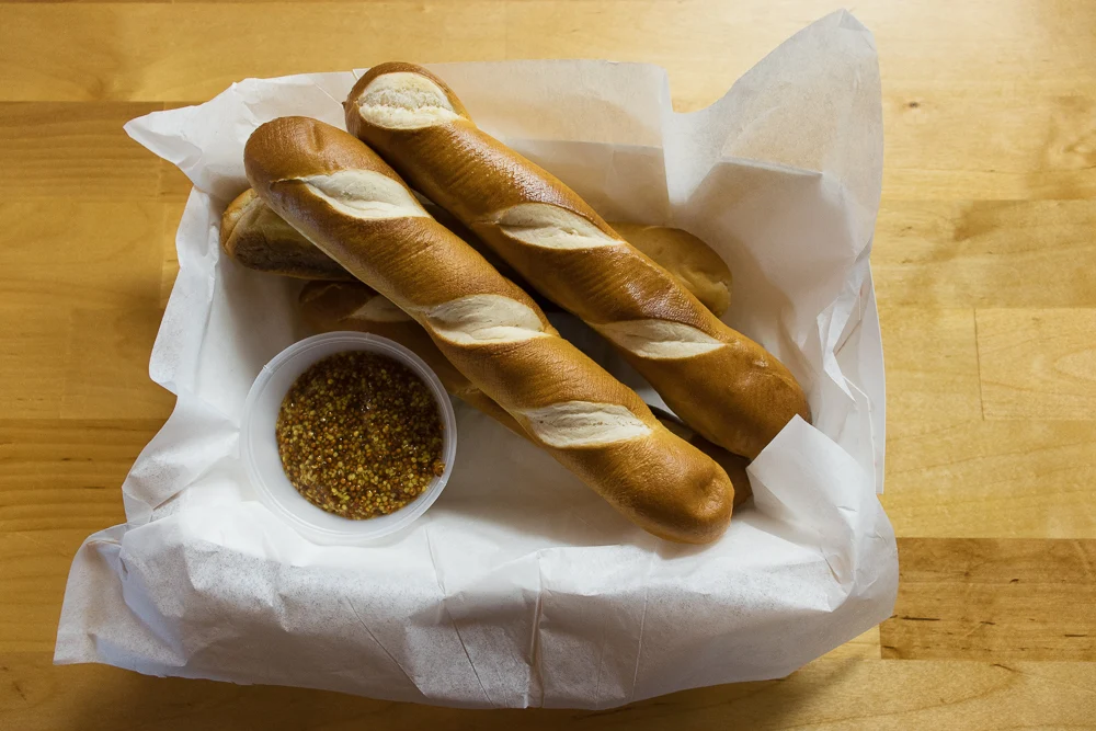 Soft Pretzel Rods