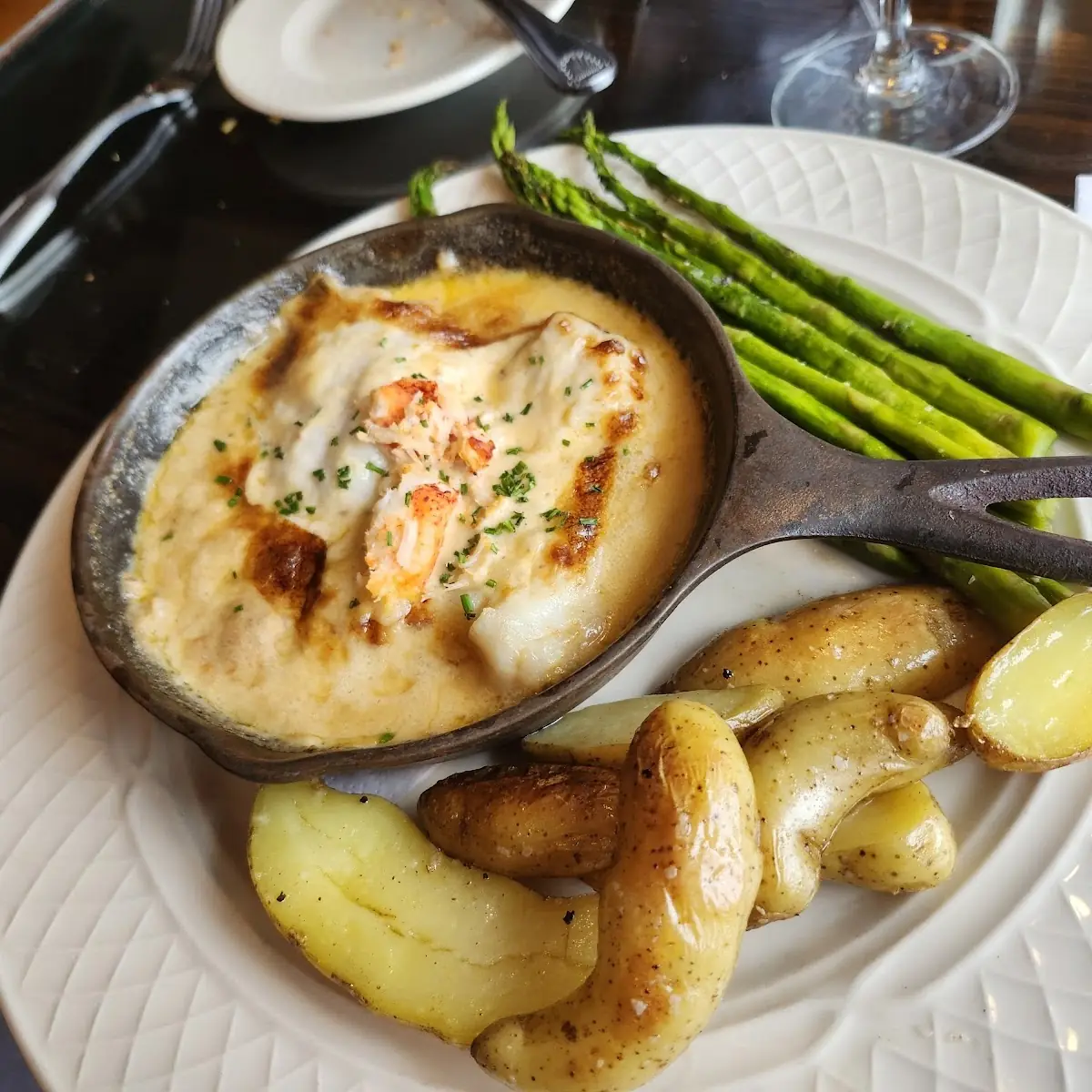 Haddock and Lobster Sauce
