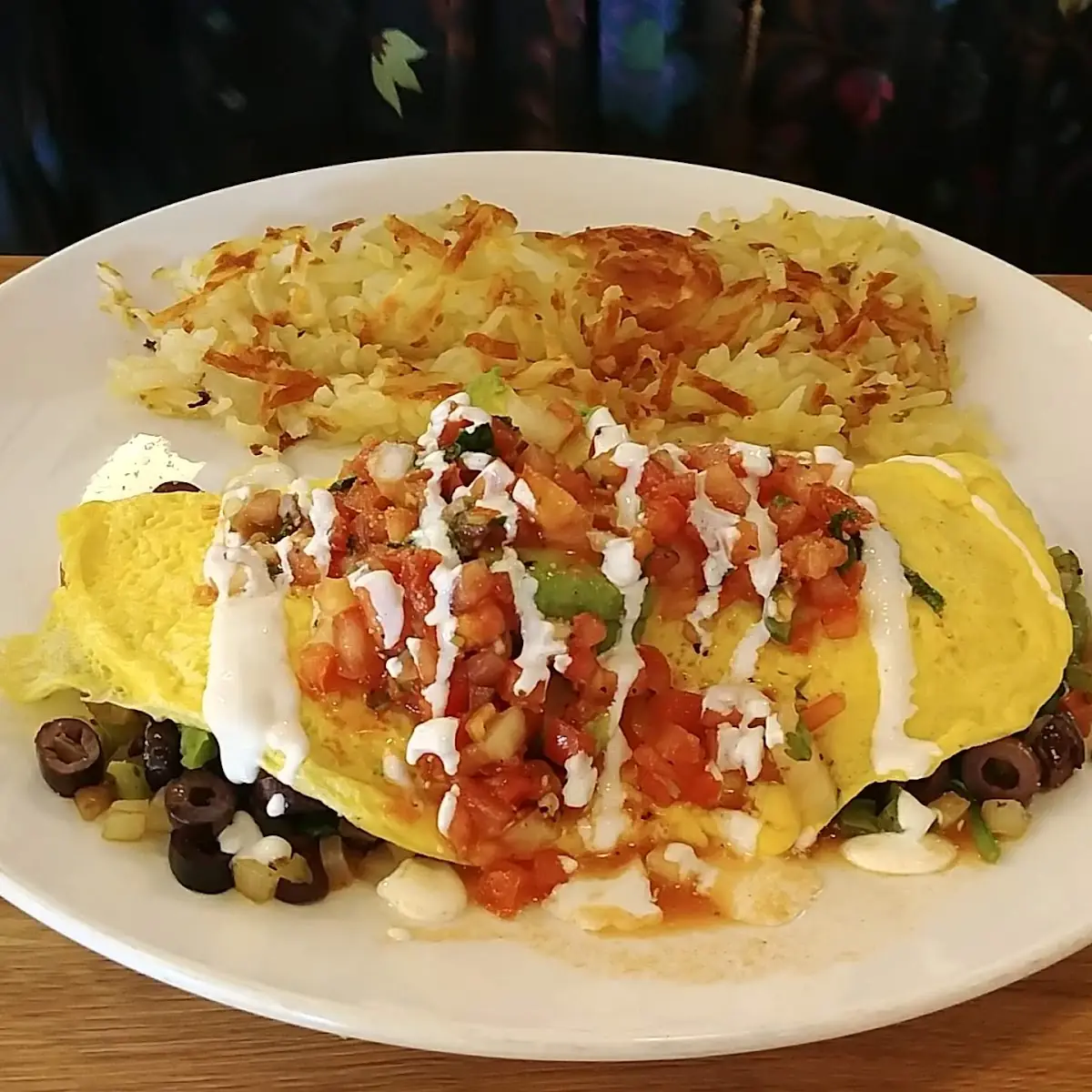 Name Omelette with Home Fries