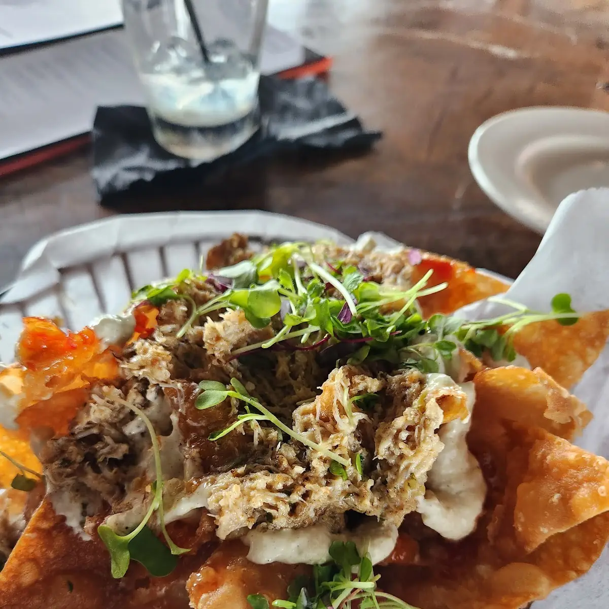 Crab Rangoon Nachos