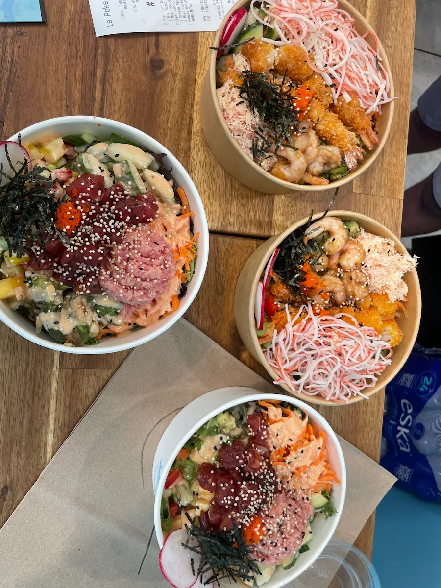 Chef Poke Saumon Épicé Patate Douce Frite, Le Poké Station Côte-des-Neiges (CDN)
