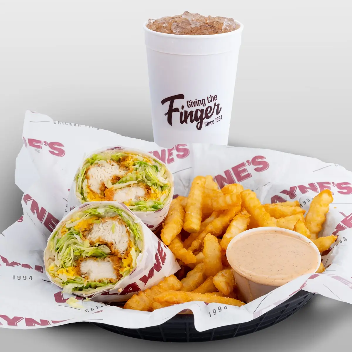 Grilled Chicken Wrap Combo