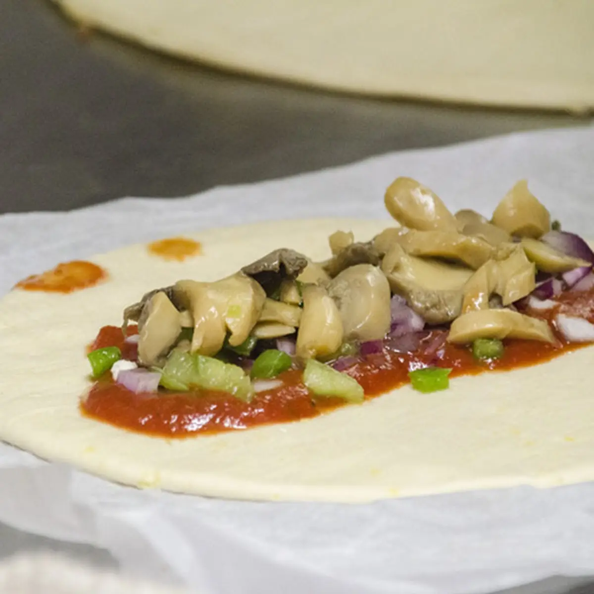 The Veggie Calzone