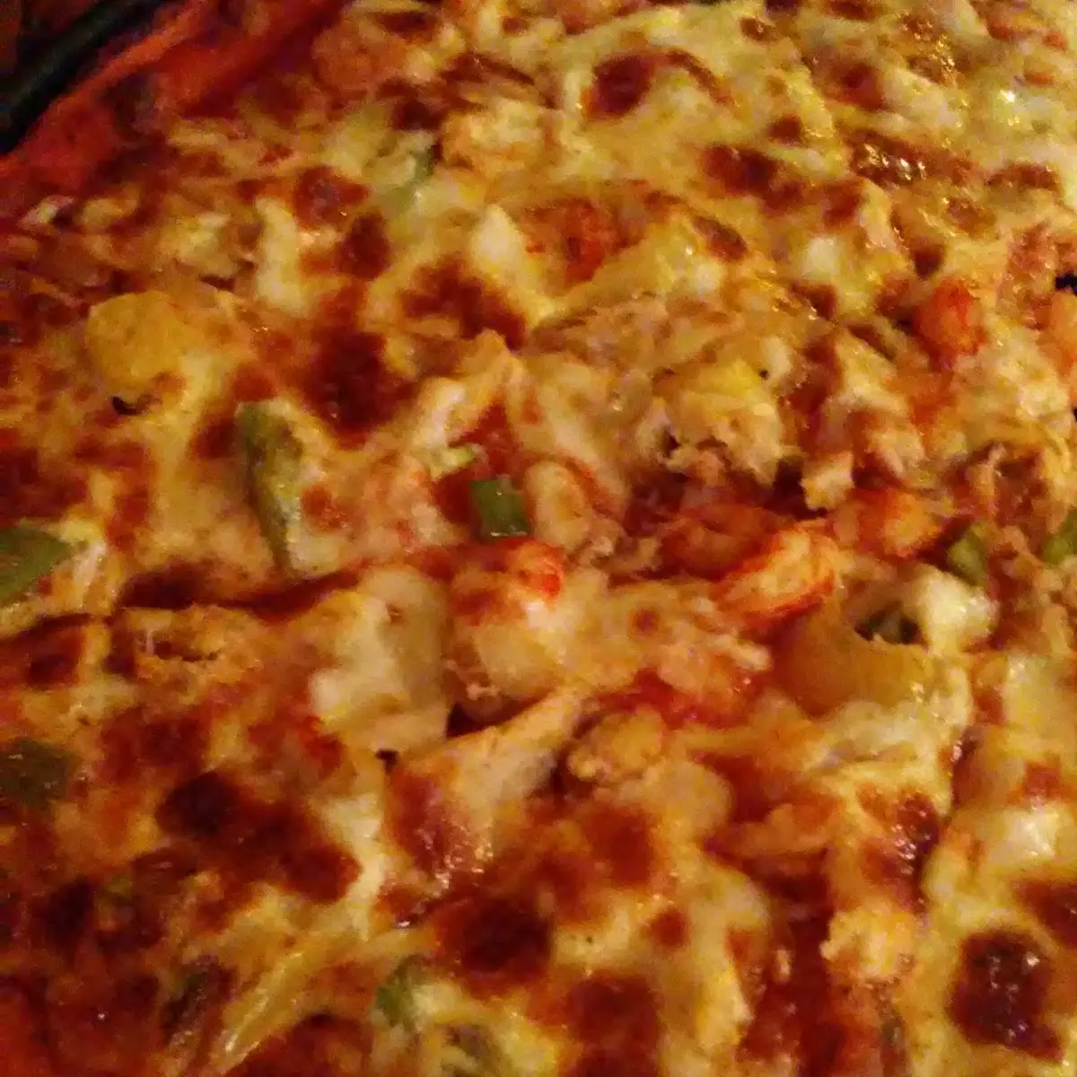 Veggie Lover's Pizza Add Shrimp