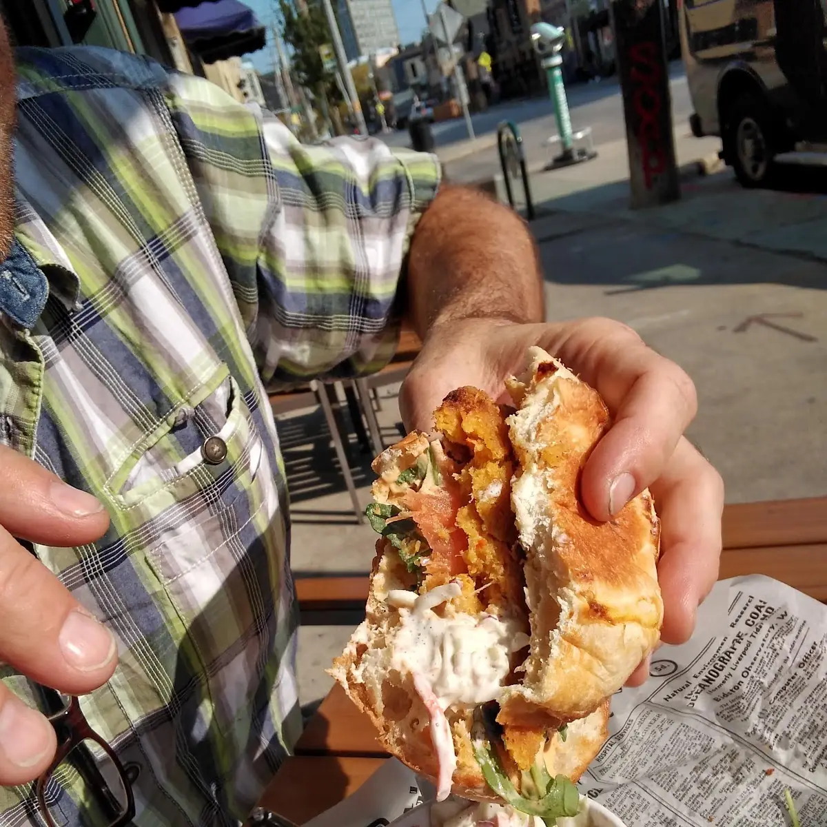 Crab Cake Sandwich