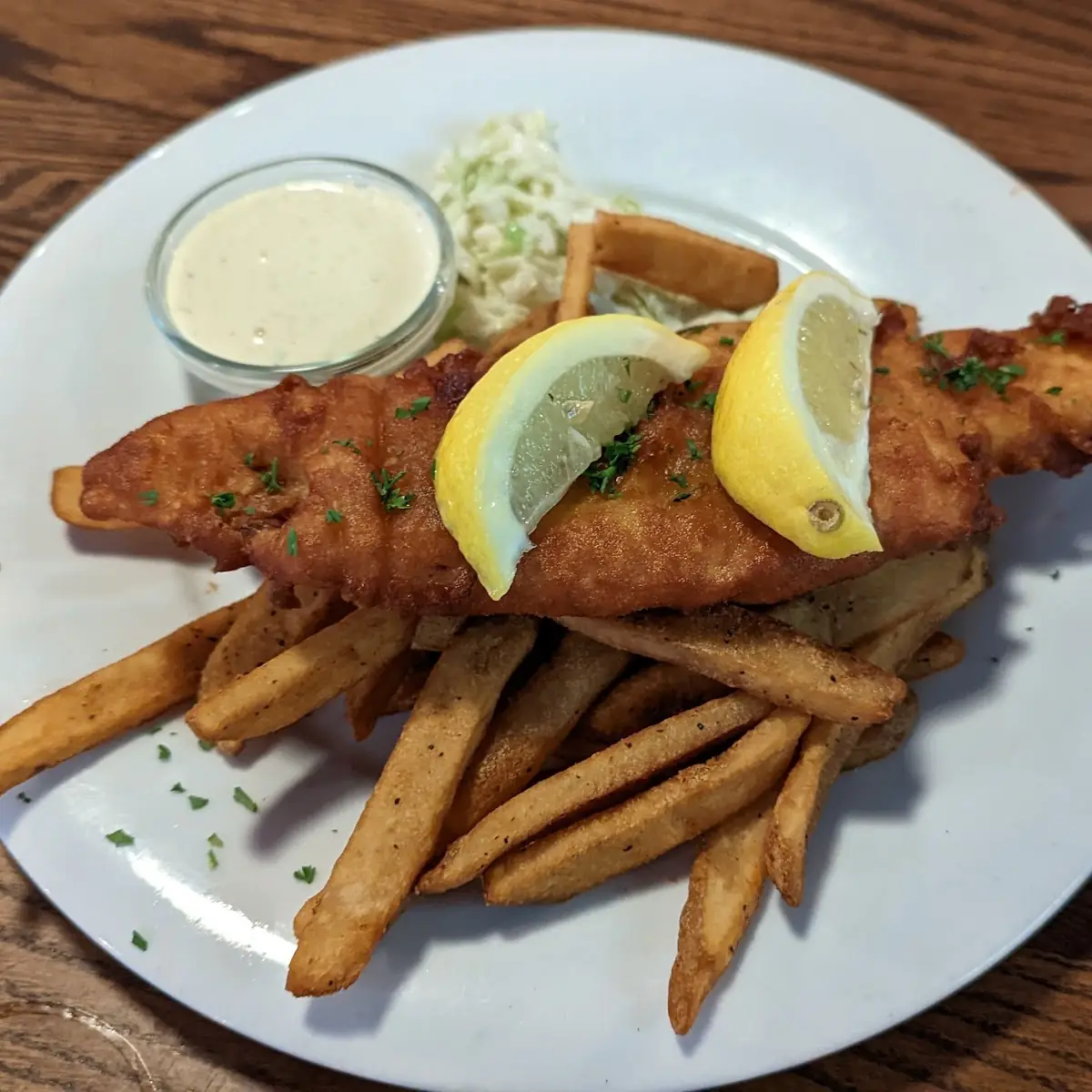 Authentic Fish and Chips