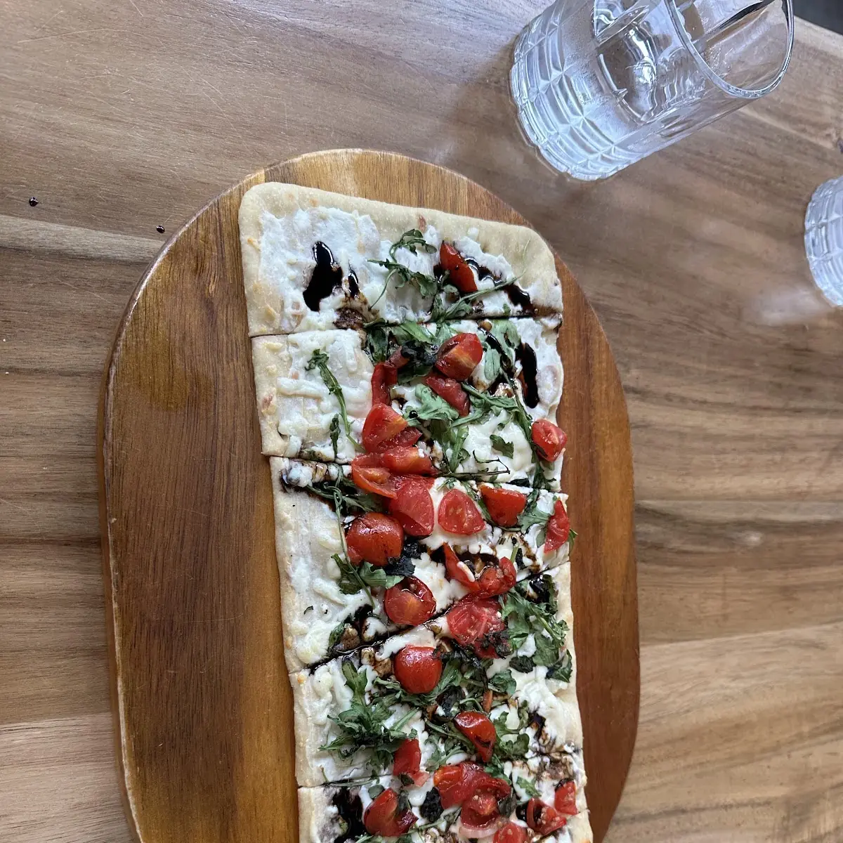 Tomato Flatbread, Revive Boutique Bistro