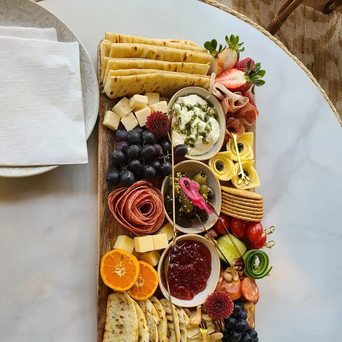 Vegetarian Charcuterie Board, Revive Boutique Bistro