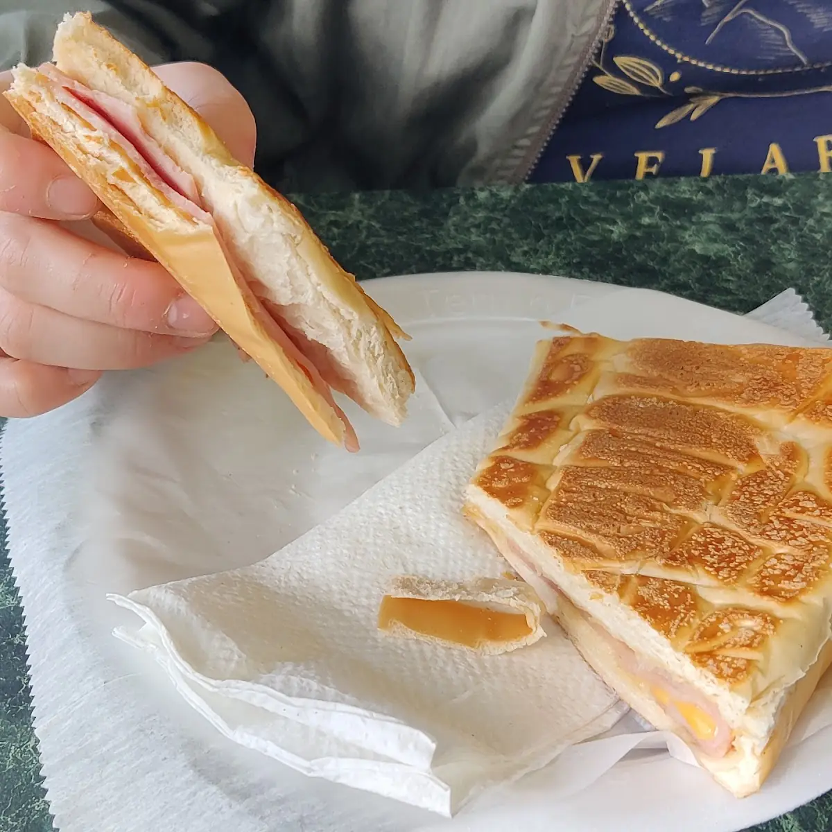 Toasted Ham and Cheese