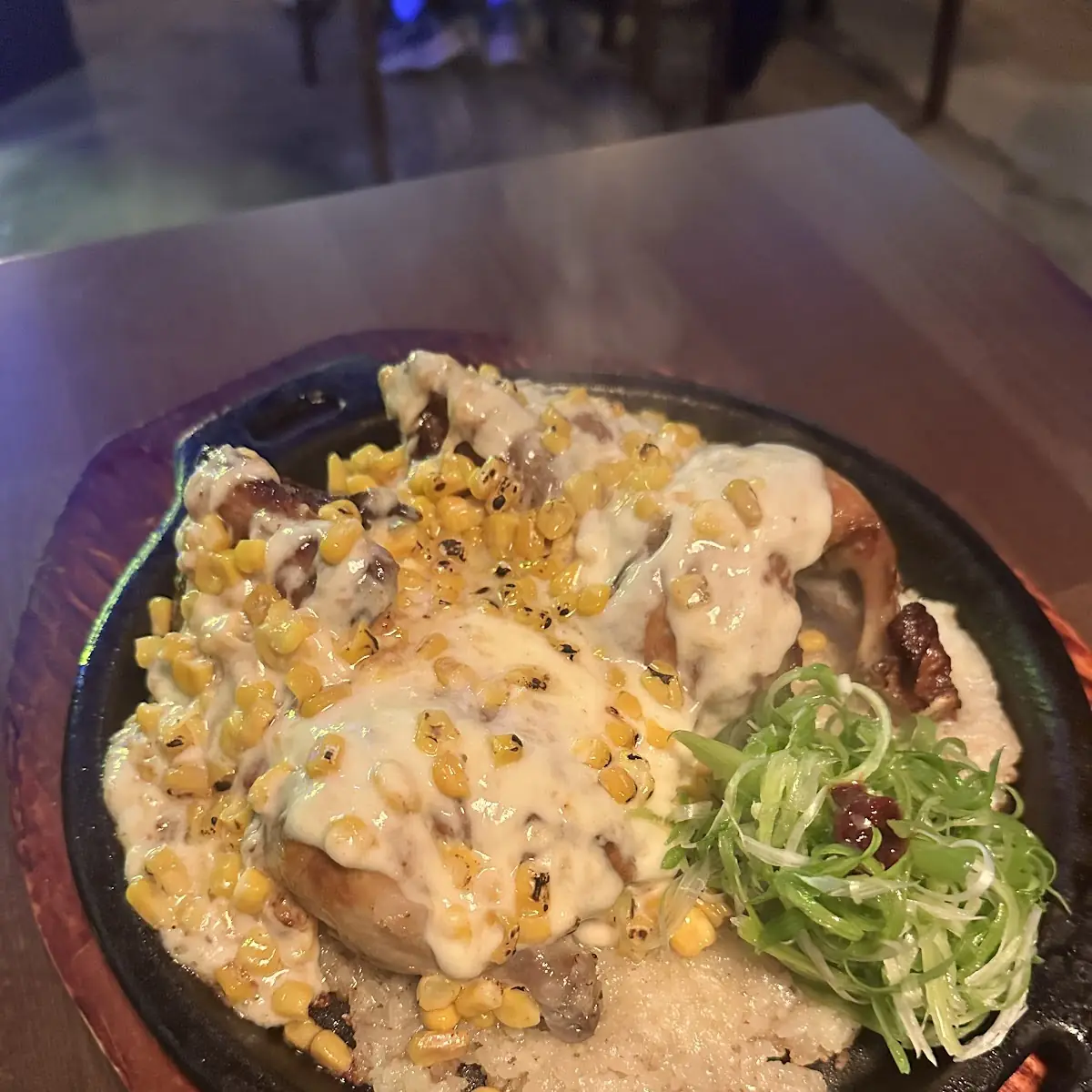 Crispy Chicken with Cheese and Corn