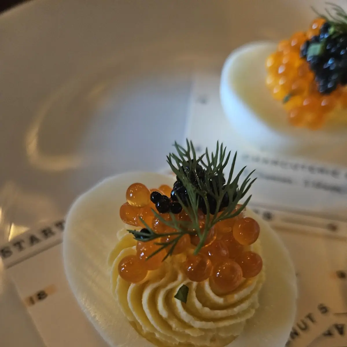 Caviar Deviled Eggs