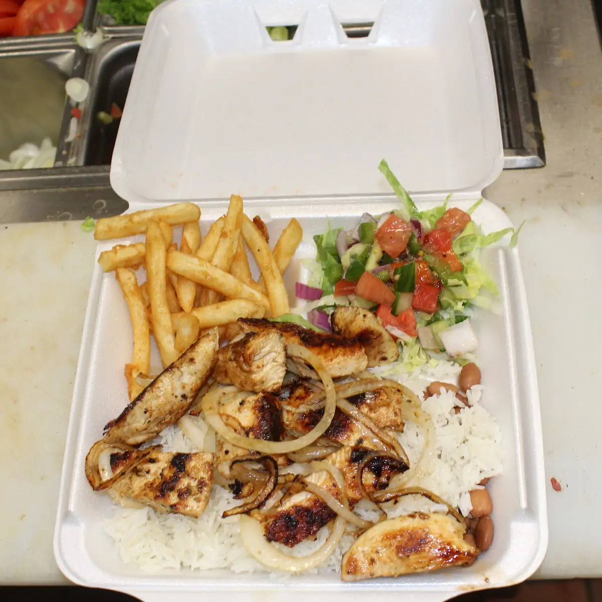 Souvlaki Plate Chicken