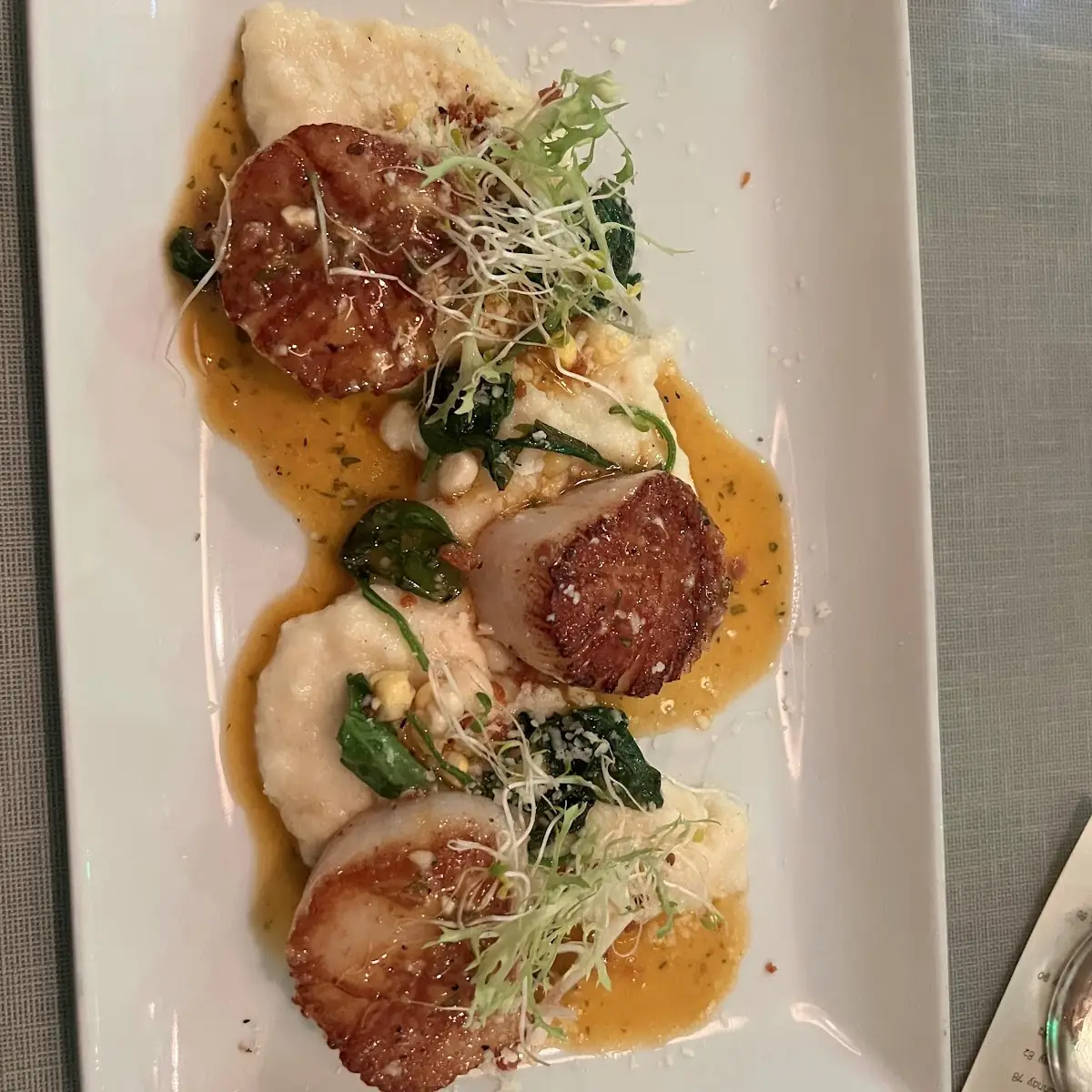Seared Scallops