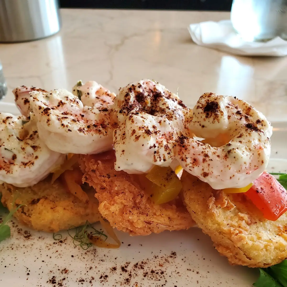 Shrimp & Fried Green Tomatoes
