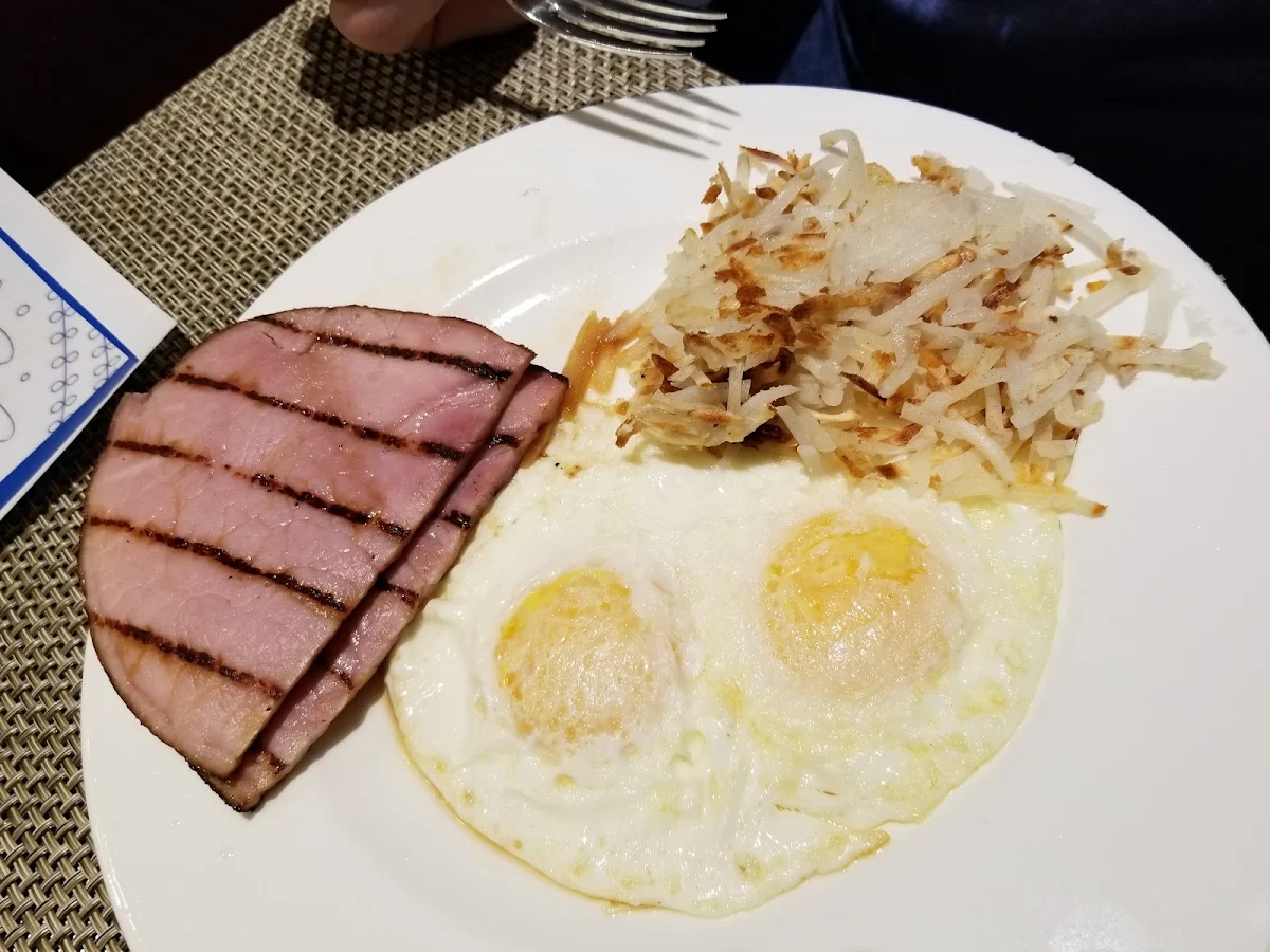 Ham Eggs & Hash Browns