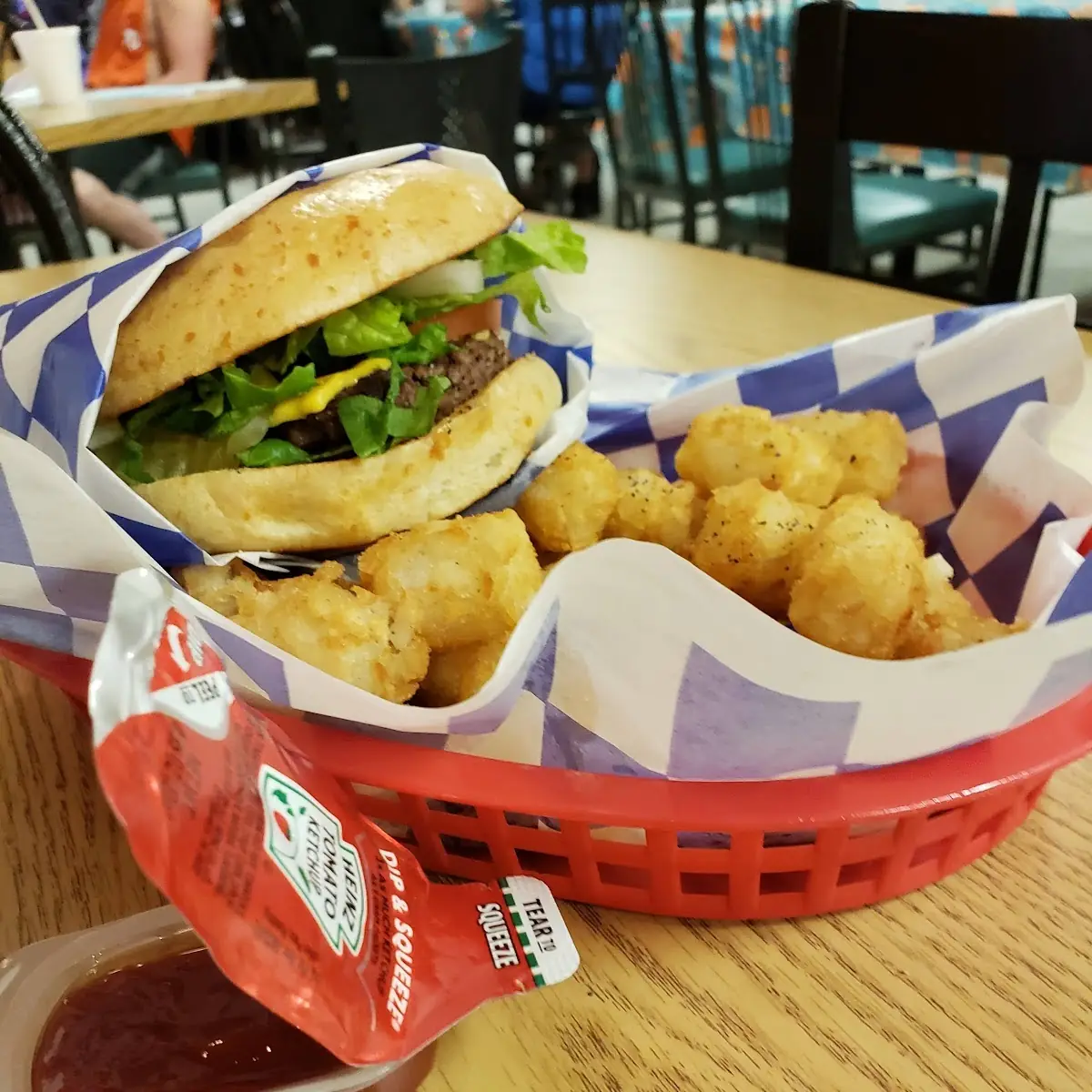 Hamburger and Tater Tots