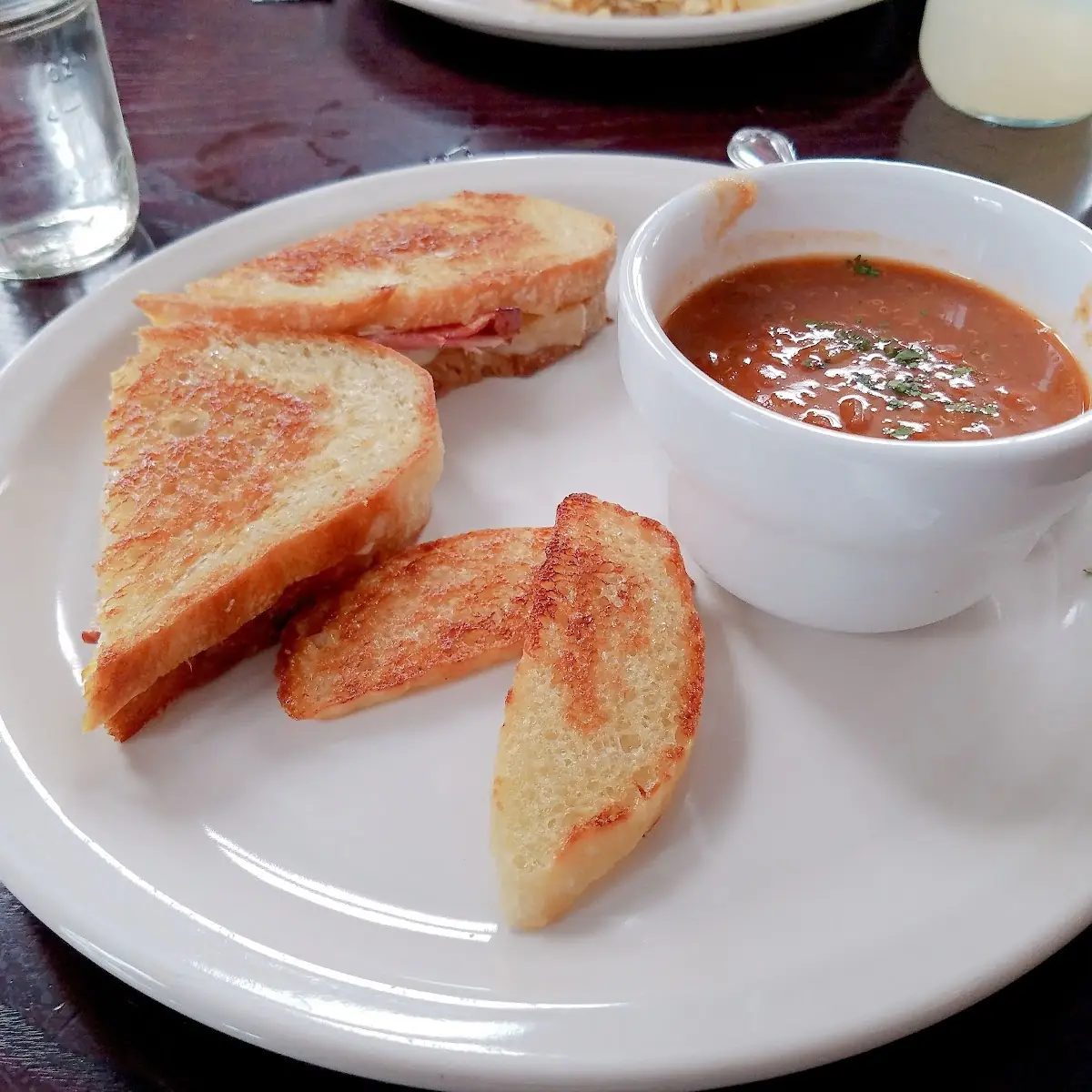 Grilled Cheese & Soup