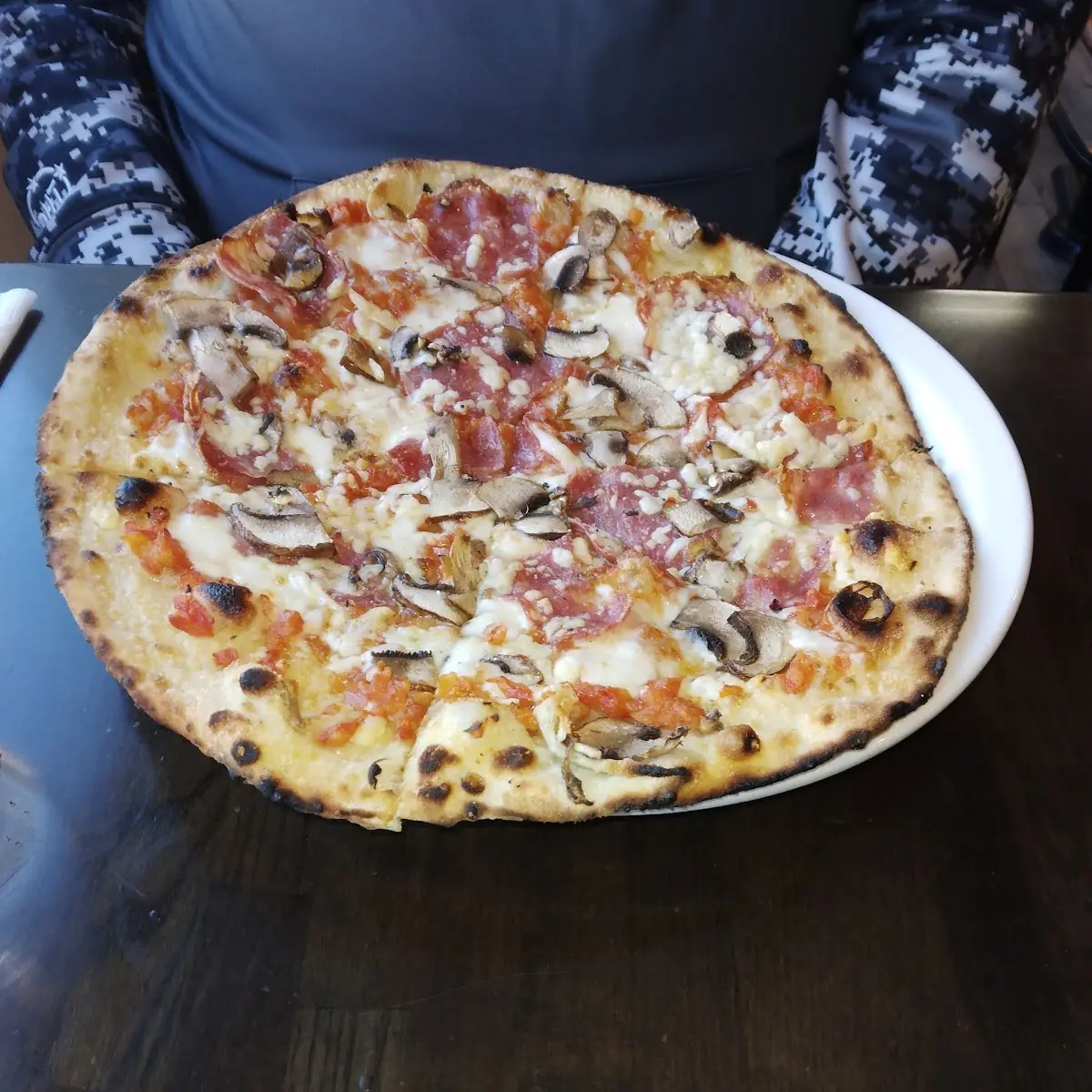 Mushroom Pizza Margherita