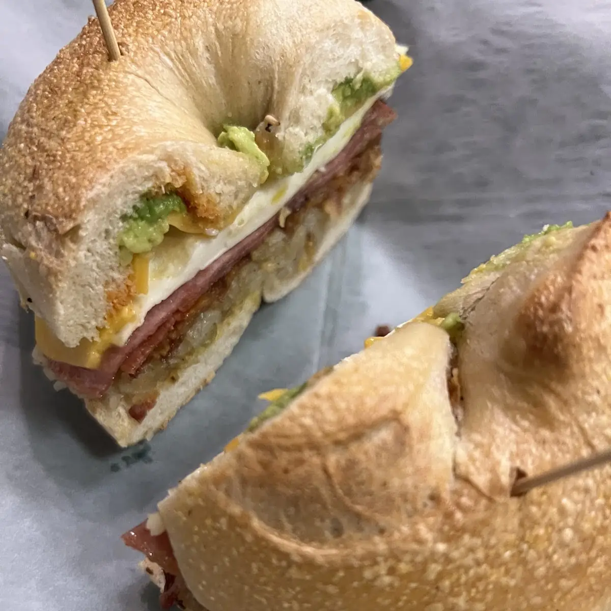 Pork Roll Egg Cheese Potato Plain Bagel