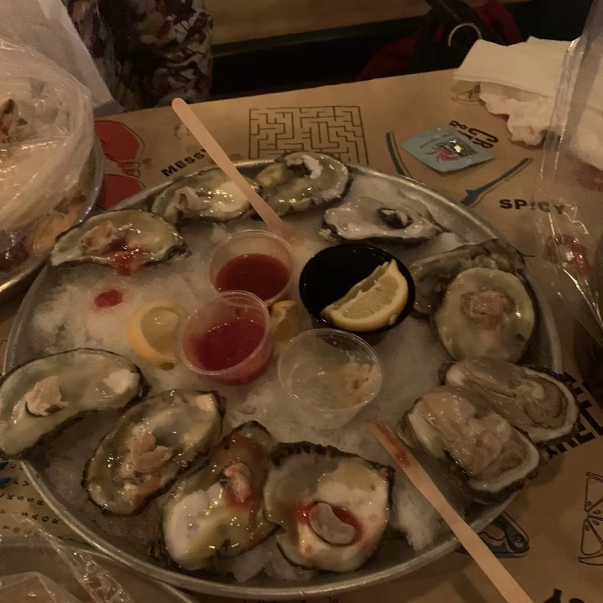 Raw Oysters