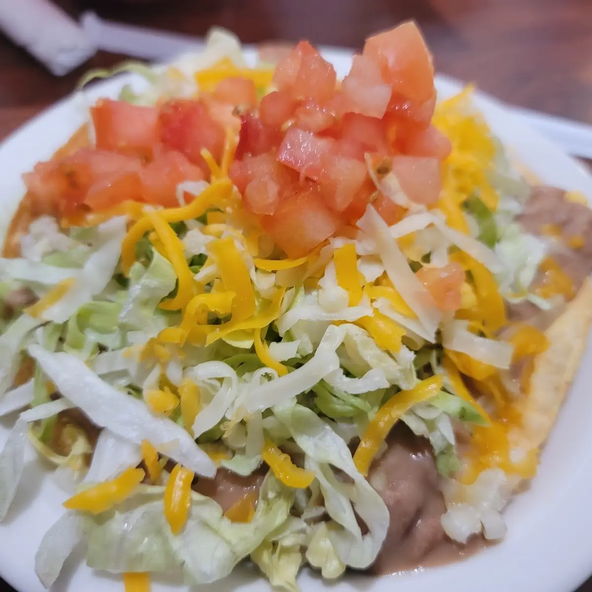 Bean Tostada