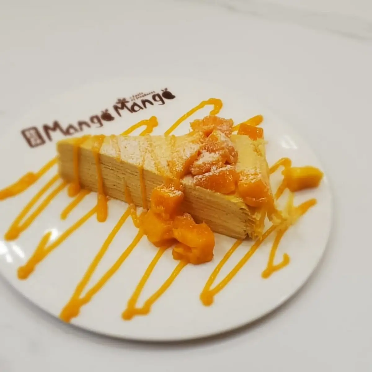 Mango Crepe Cake